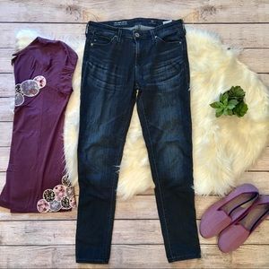 AG THE ABBEY MID-RISE SKINNY ANKLE Anthropologie